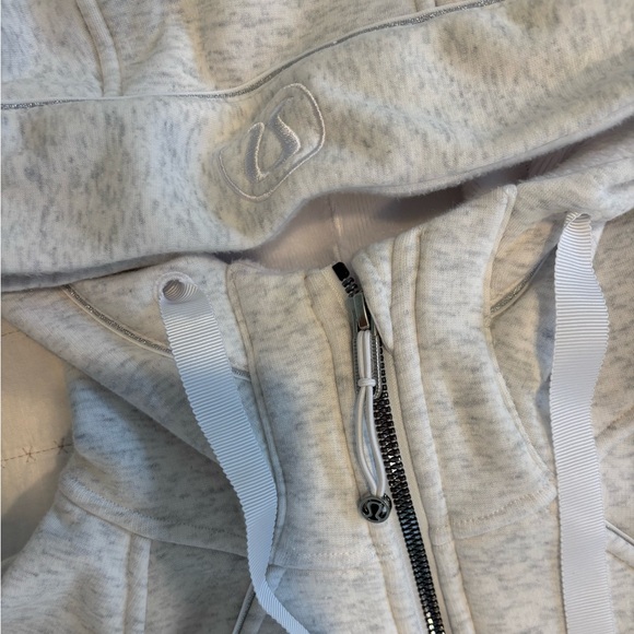 Light Gray Special Edition Scuba Hoodie - Picture 2 of 6